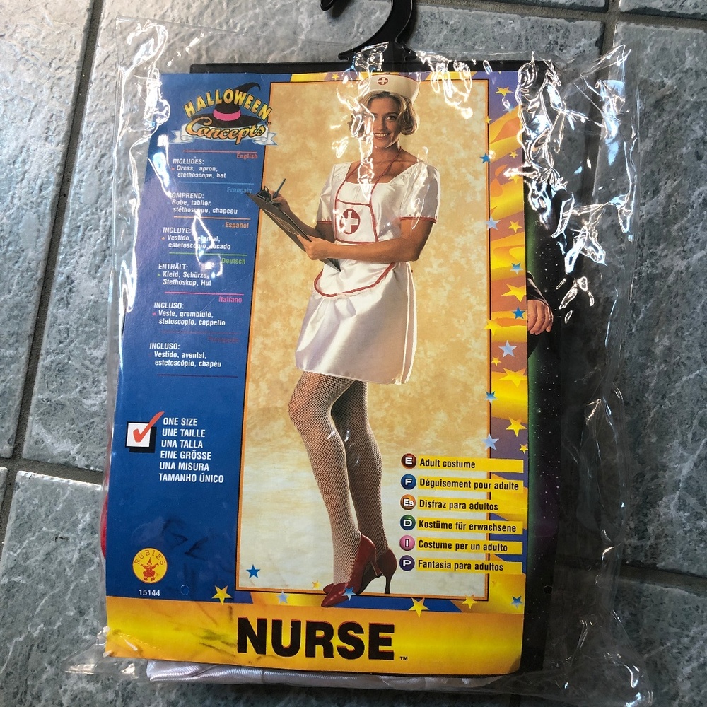Nurse Halloween Costume Adult One Size